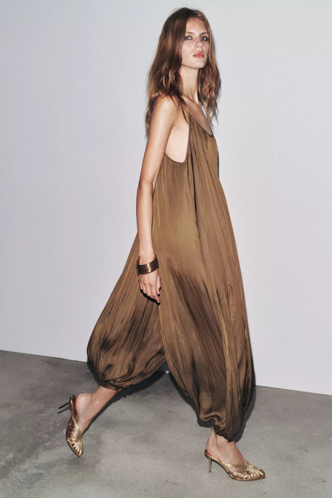 SERAPHINE PLEAT JUMPSUIT